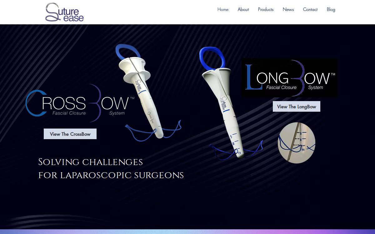 Suture Ease website preview