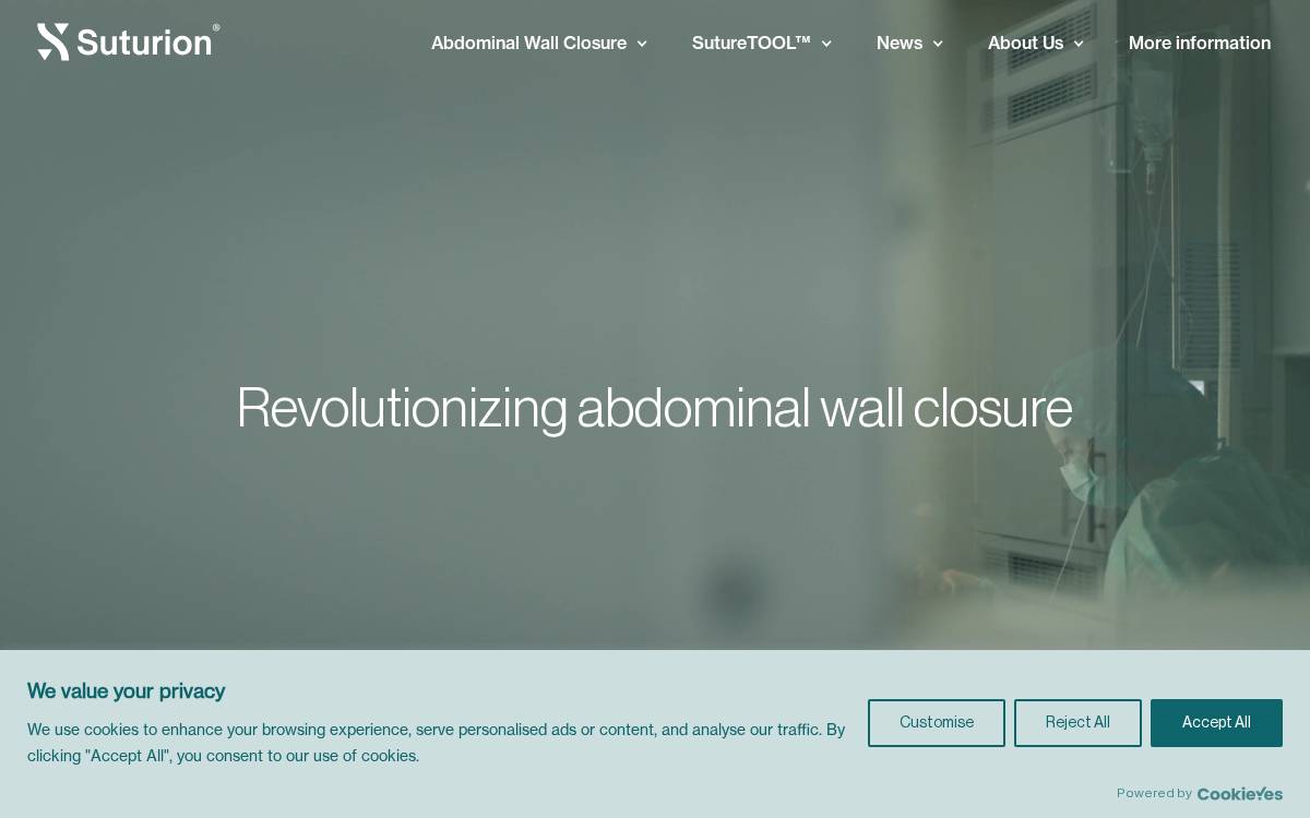 Suturion website preview
