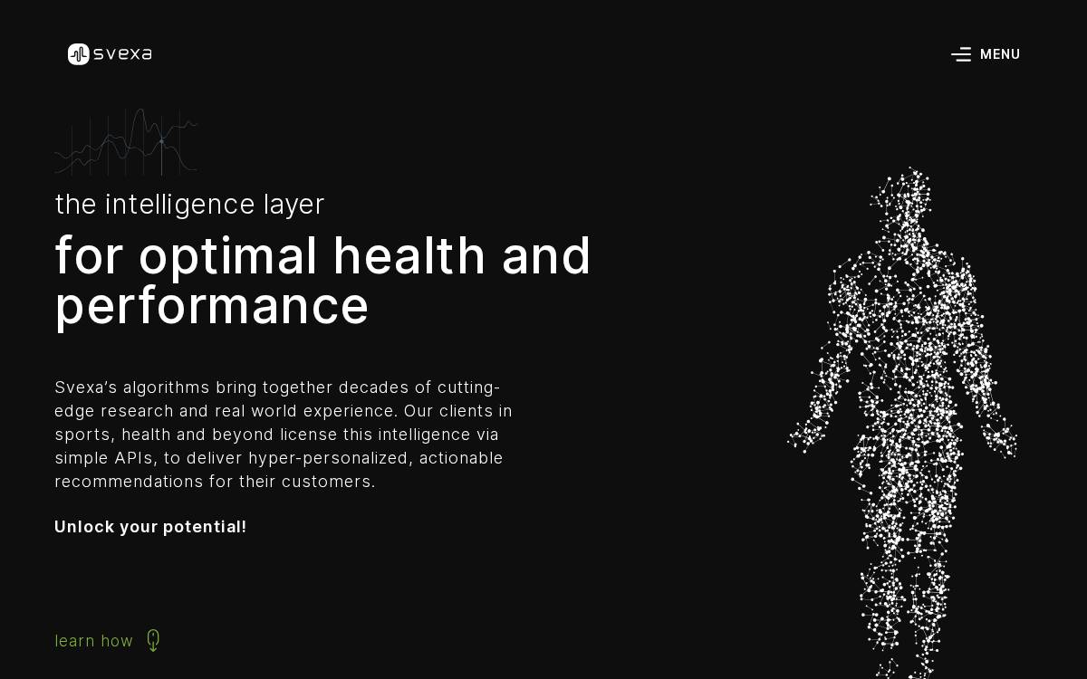 Svexa website preview
