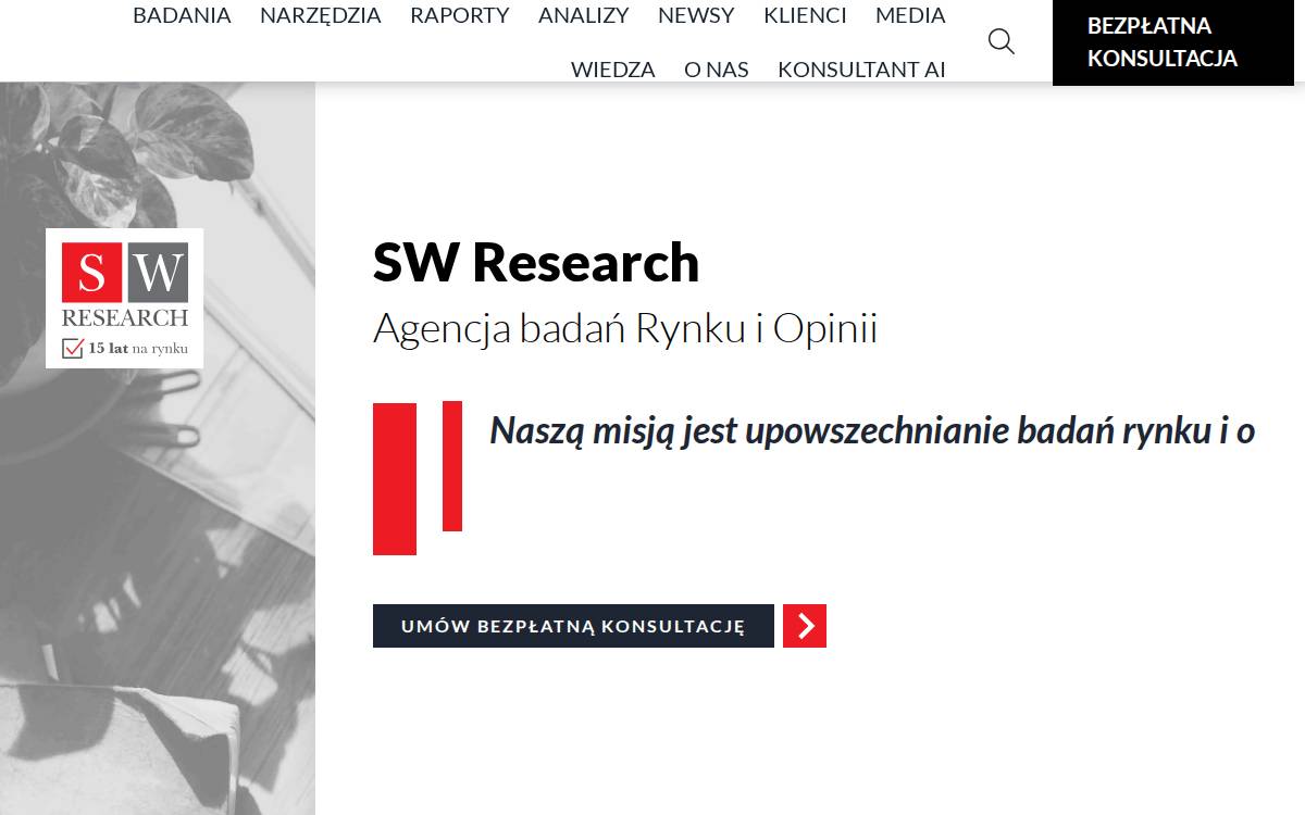 SW Research website preview