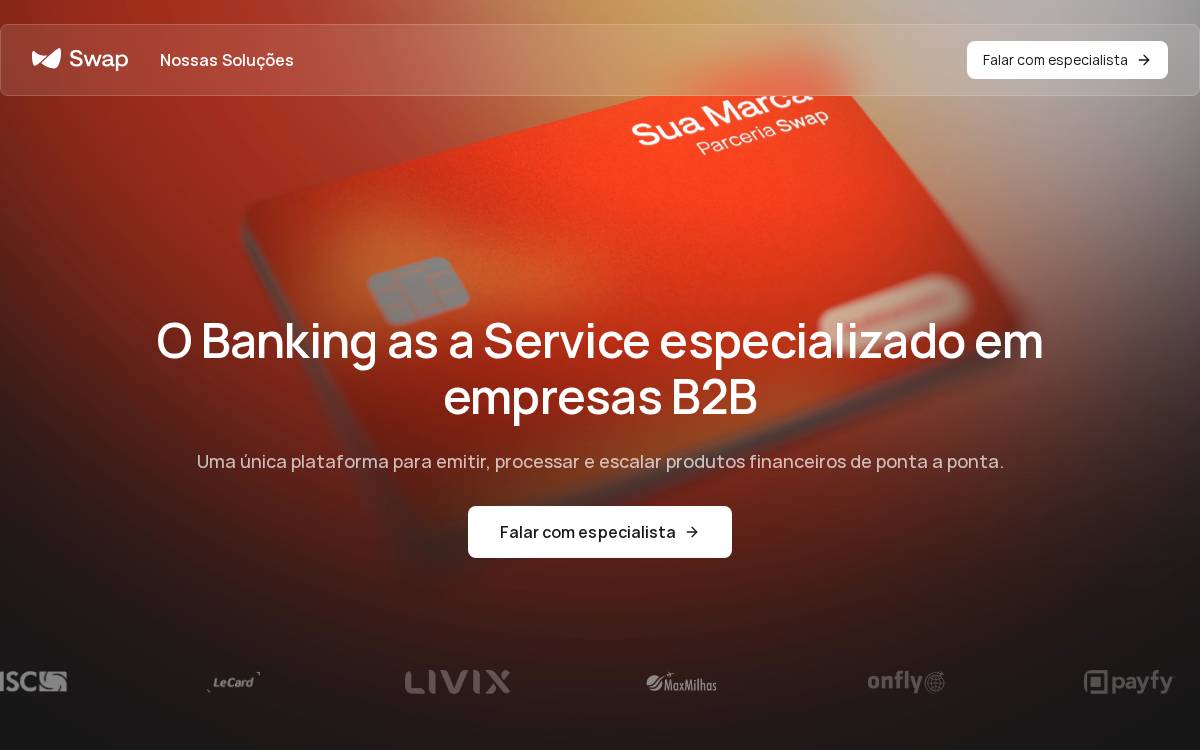 Swap website preview