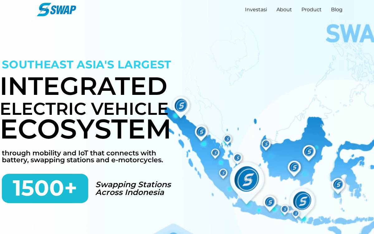 Swap website preview
