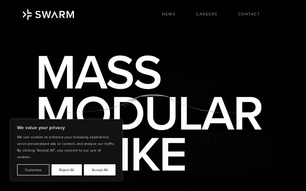 Swarm website preview