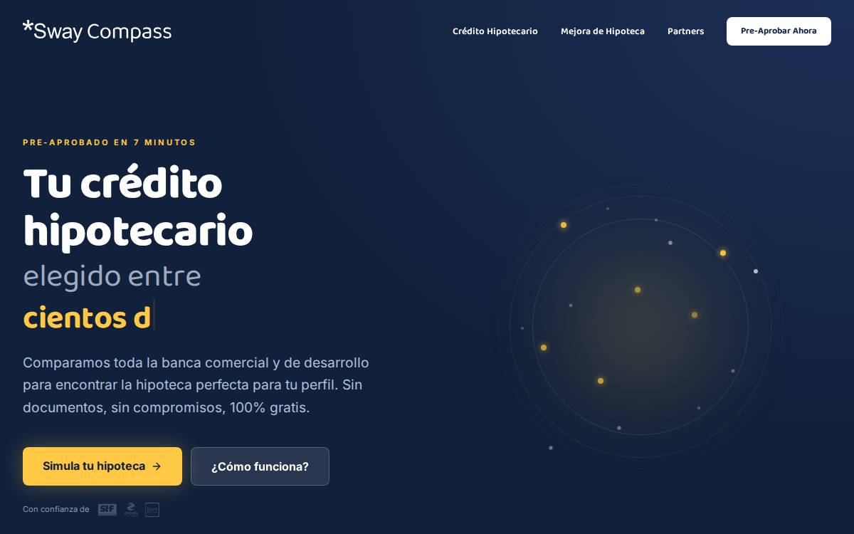 Swaycompass website preview