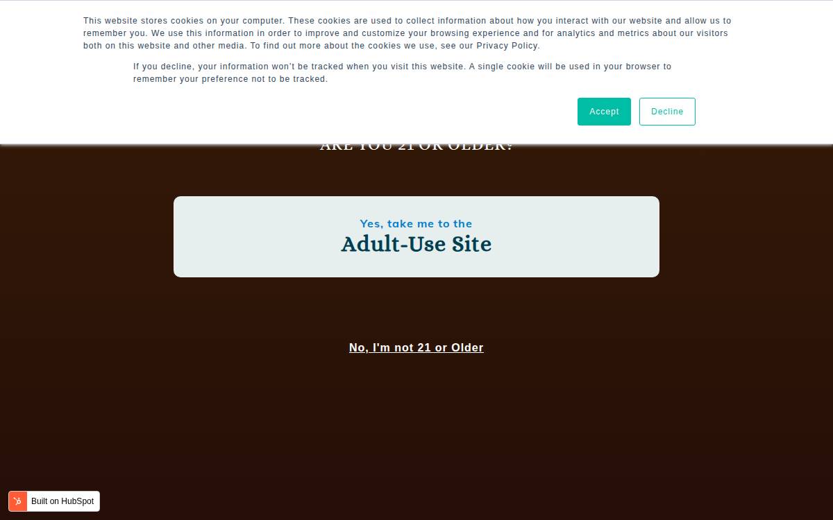 Sweet Dirt website preview