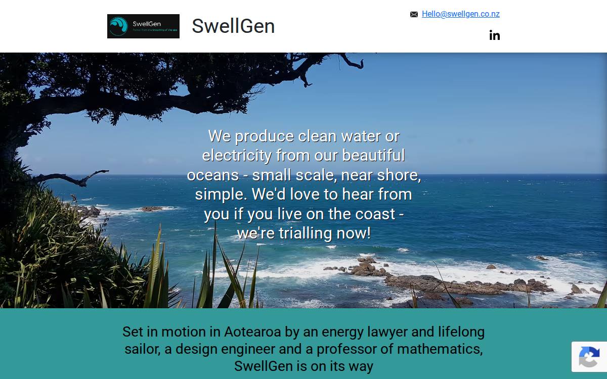 SwellGen website preview
