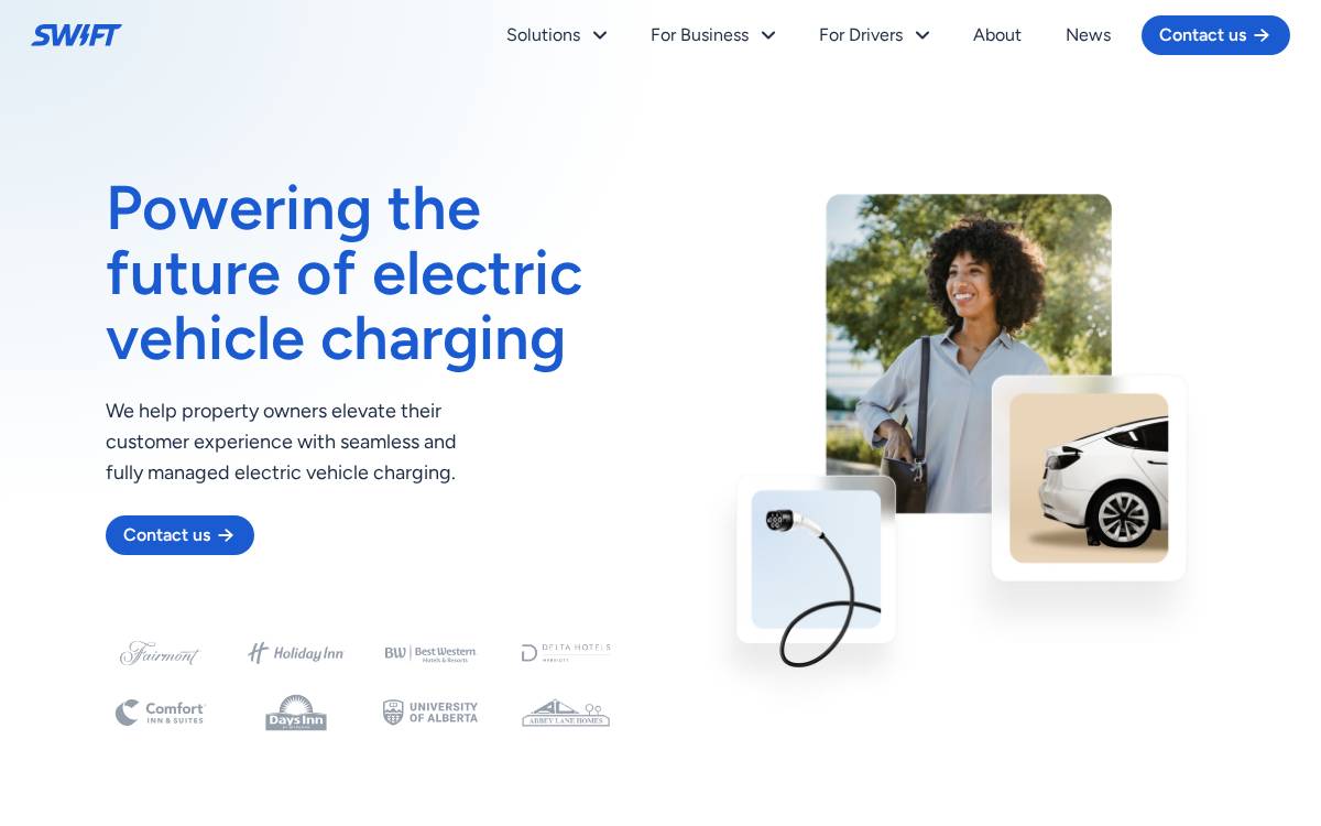 Swift Charge (eGrid) website preview