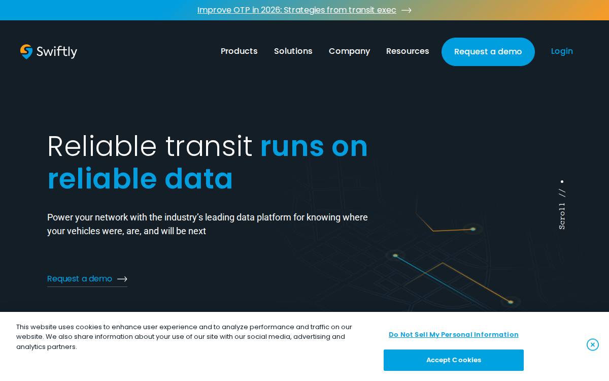 Swiftly website preview