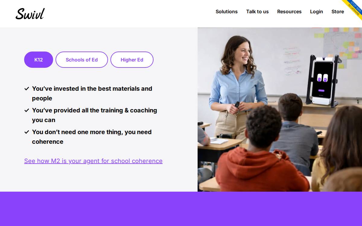 Swil website preview