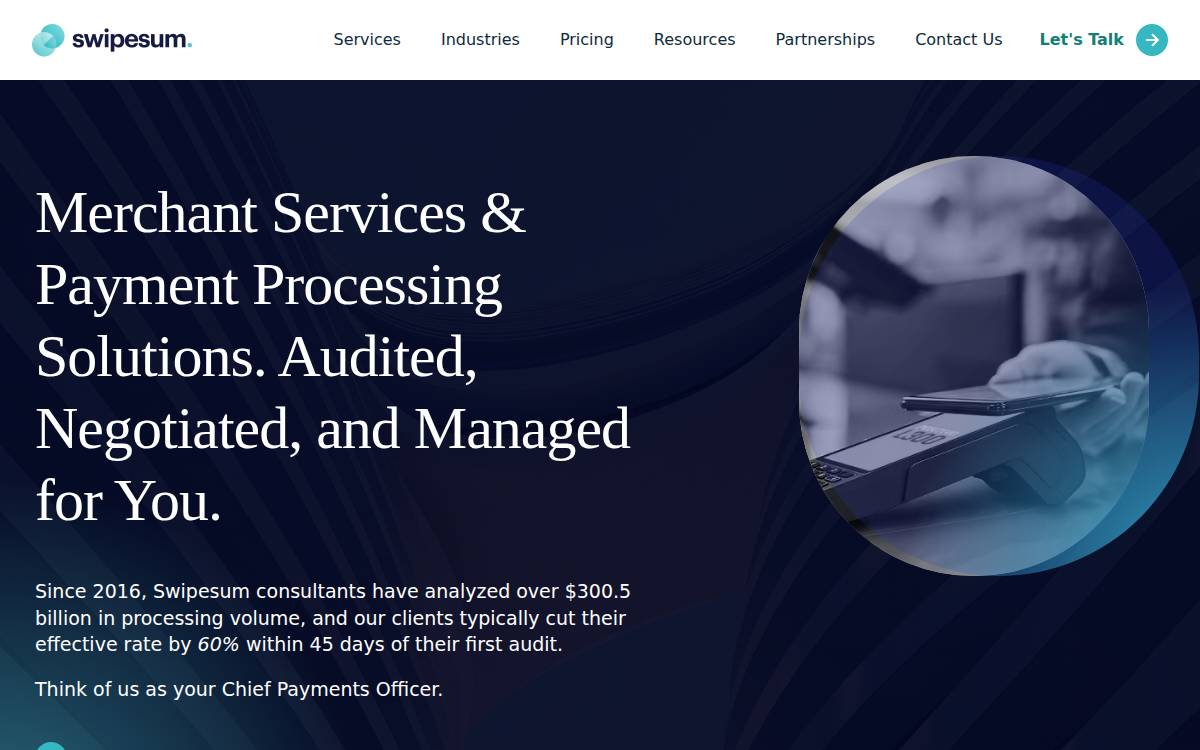 SwipeSum website preview