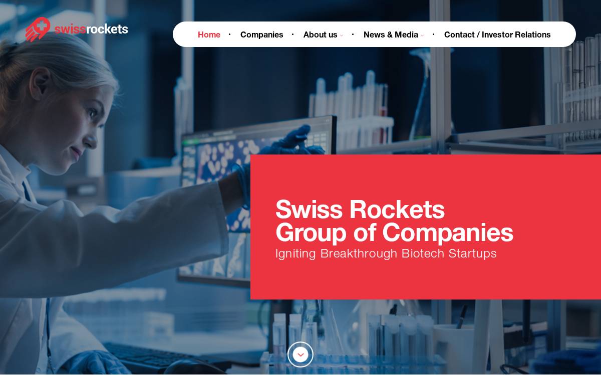 Swiss Rockets website preview