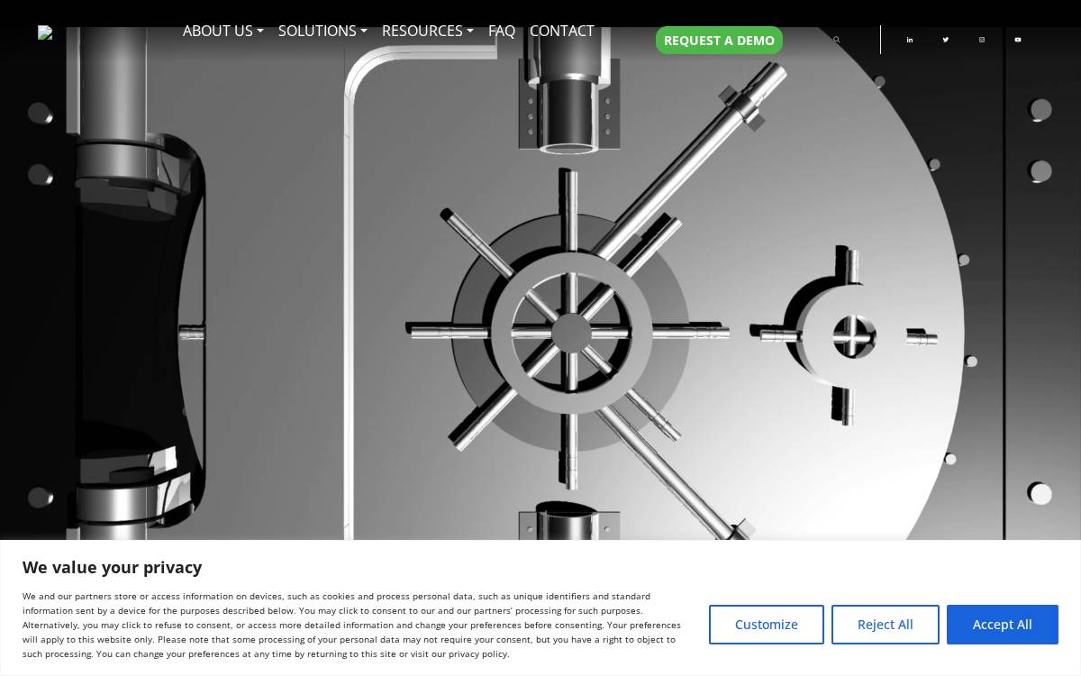 Swiss Vault website preview