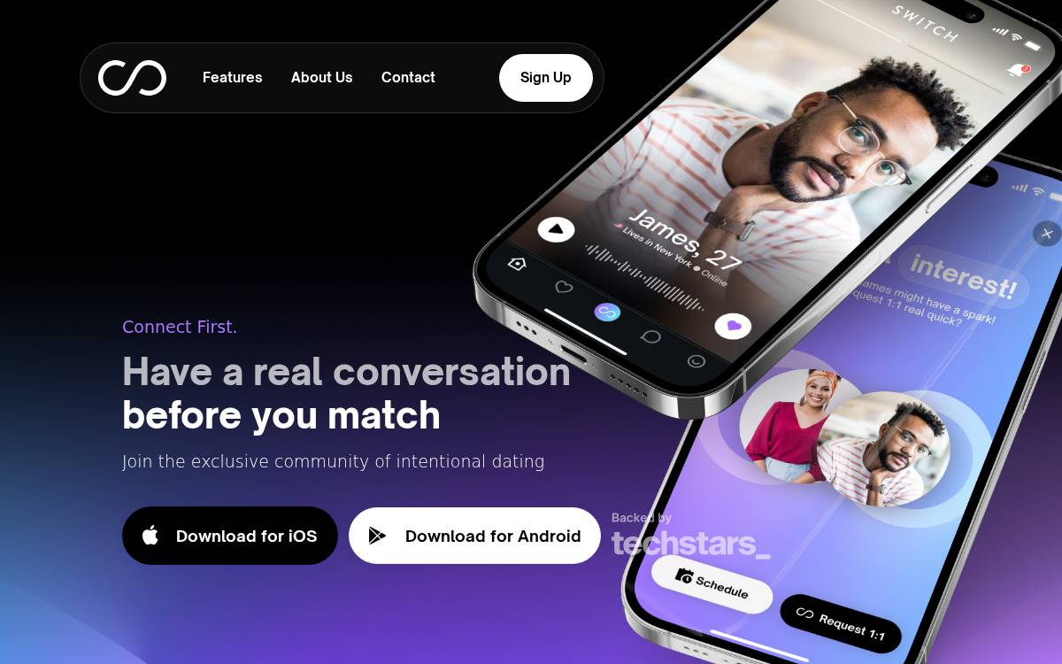 Switch website preview