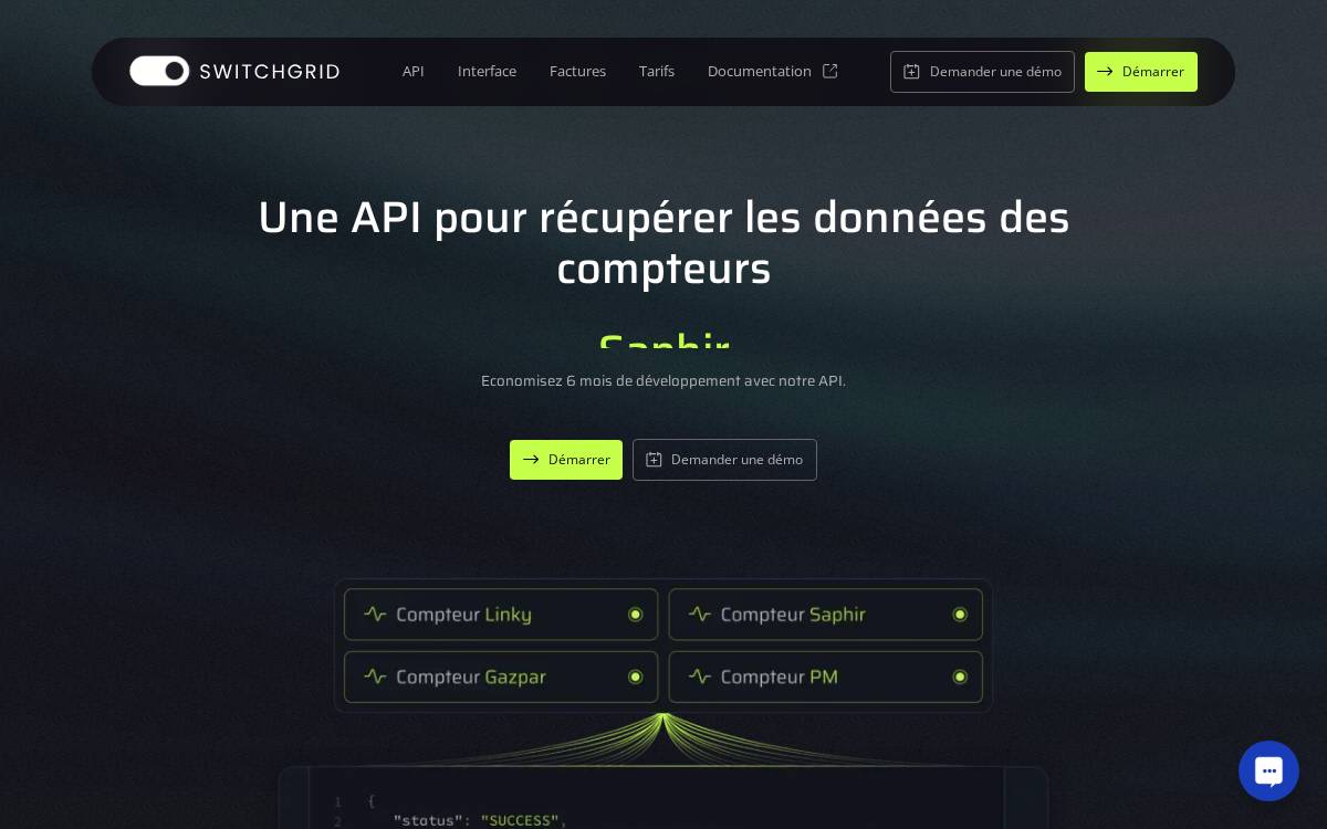 Switchgrid website preview