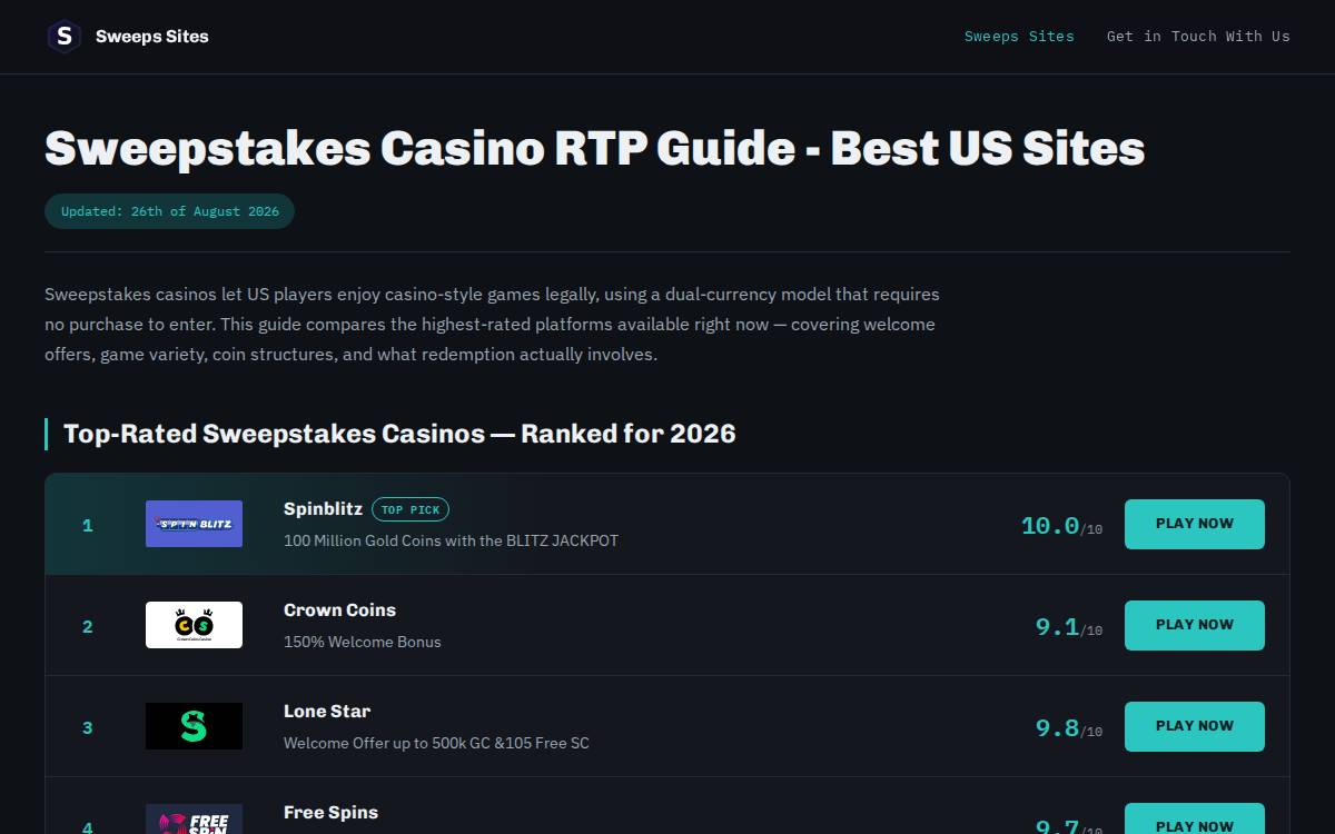 Swivel website preview