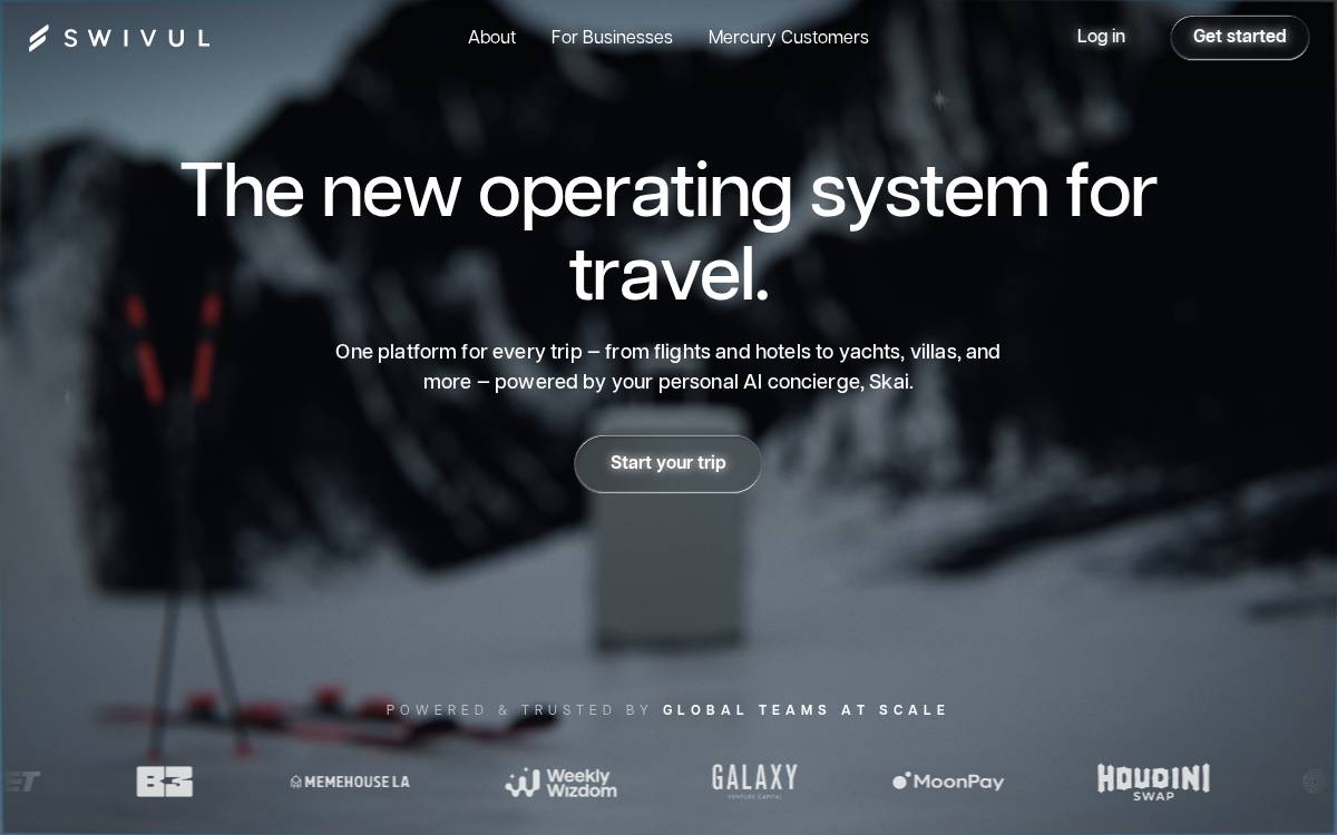 Swivul website preview