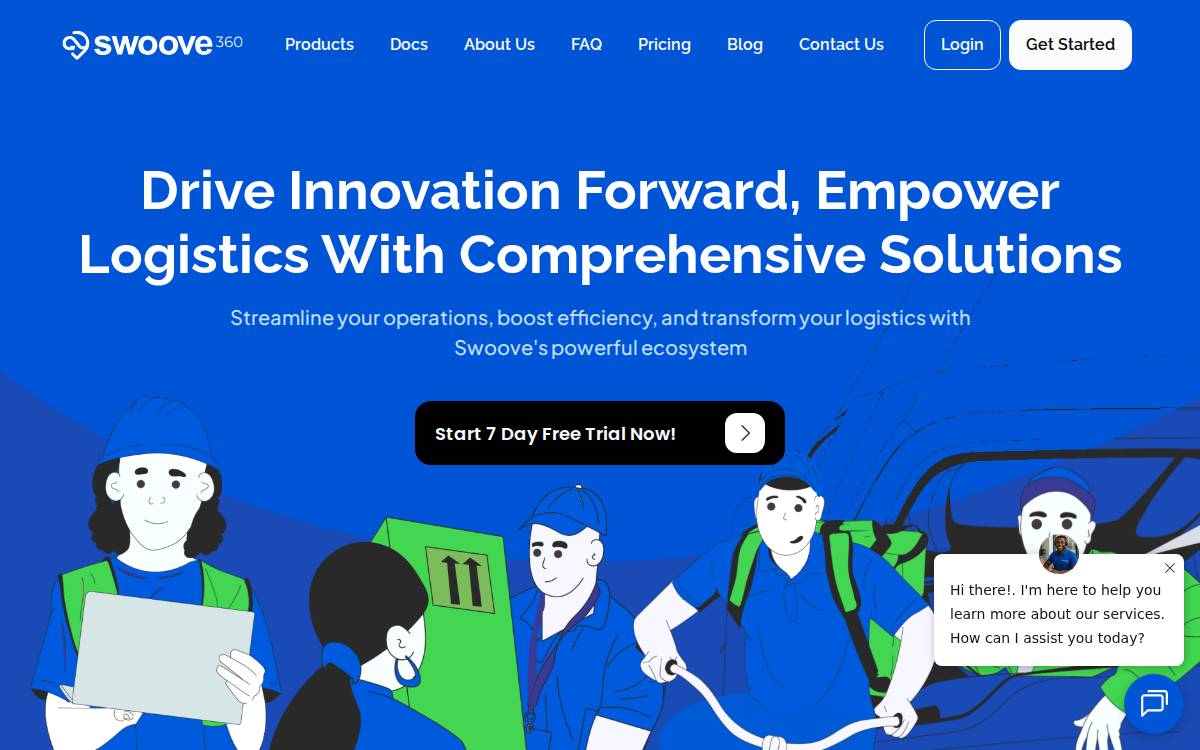 Swoove website preview
