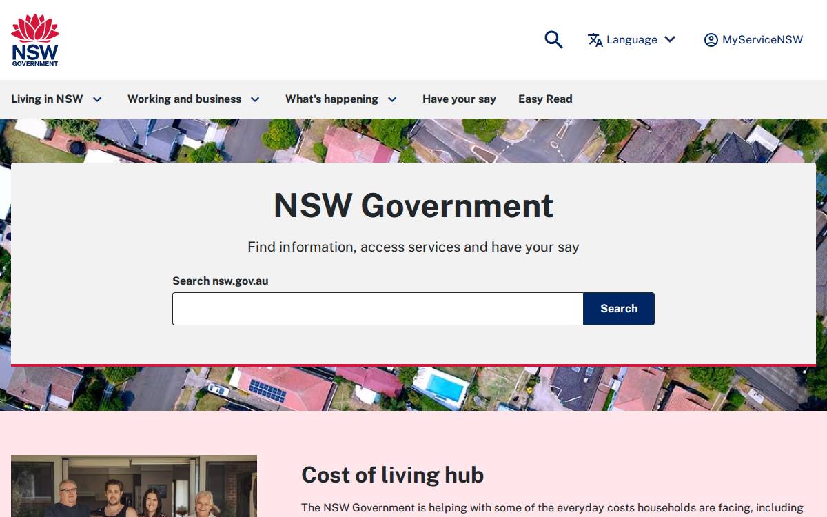 Sydney Startup Hub website preview