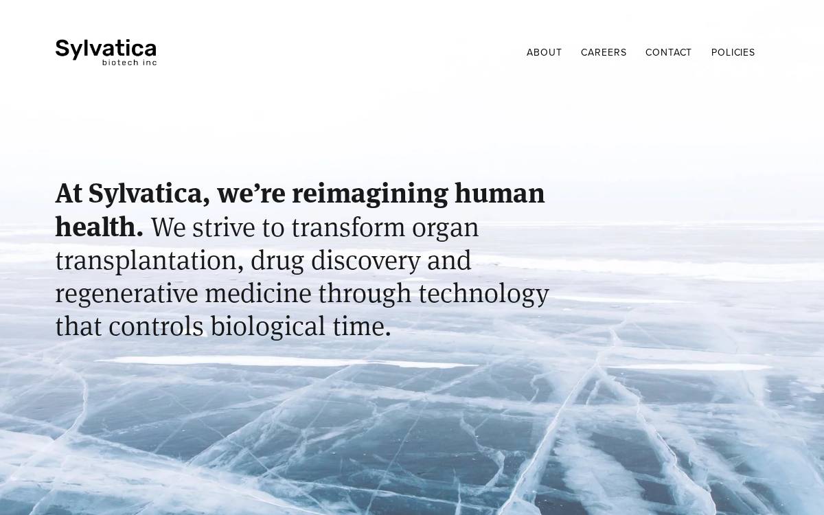 SYLVATICA BIOTECH INC website preview