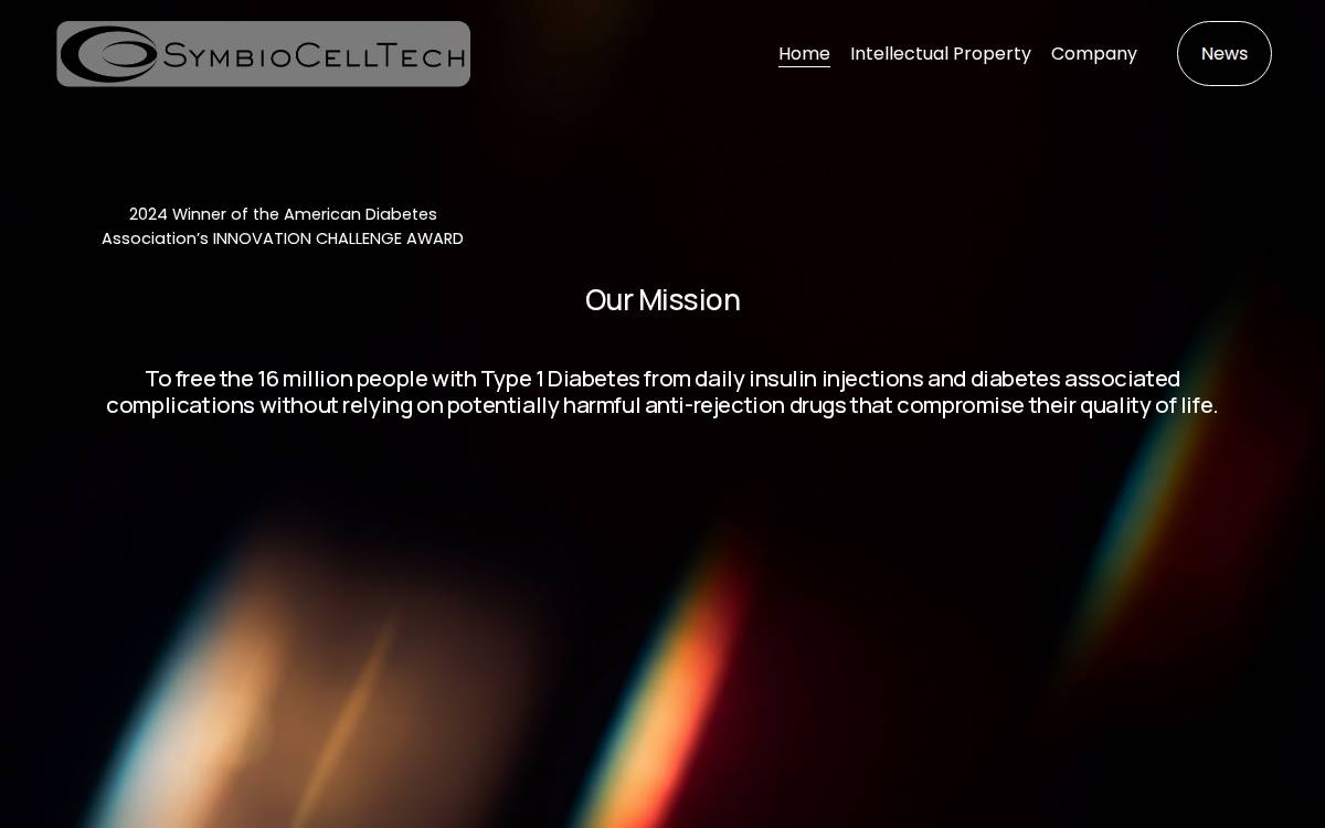 SymbioCellTech website preview