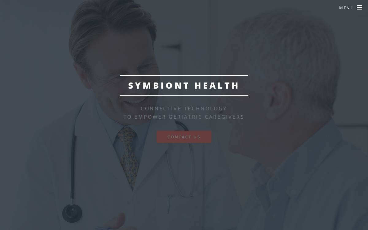 Symbiont Health website preview