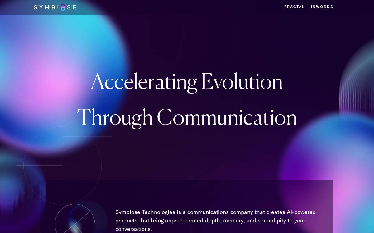 Symbioseinc website preview
