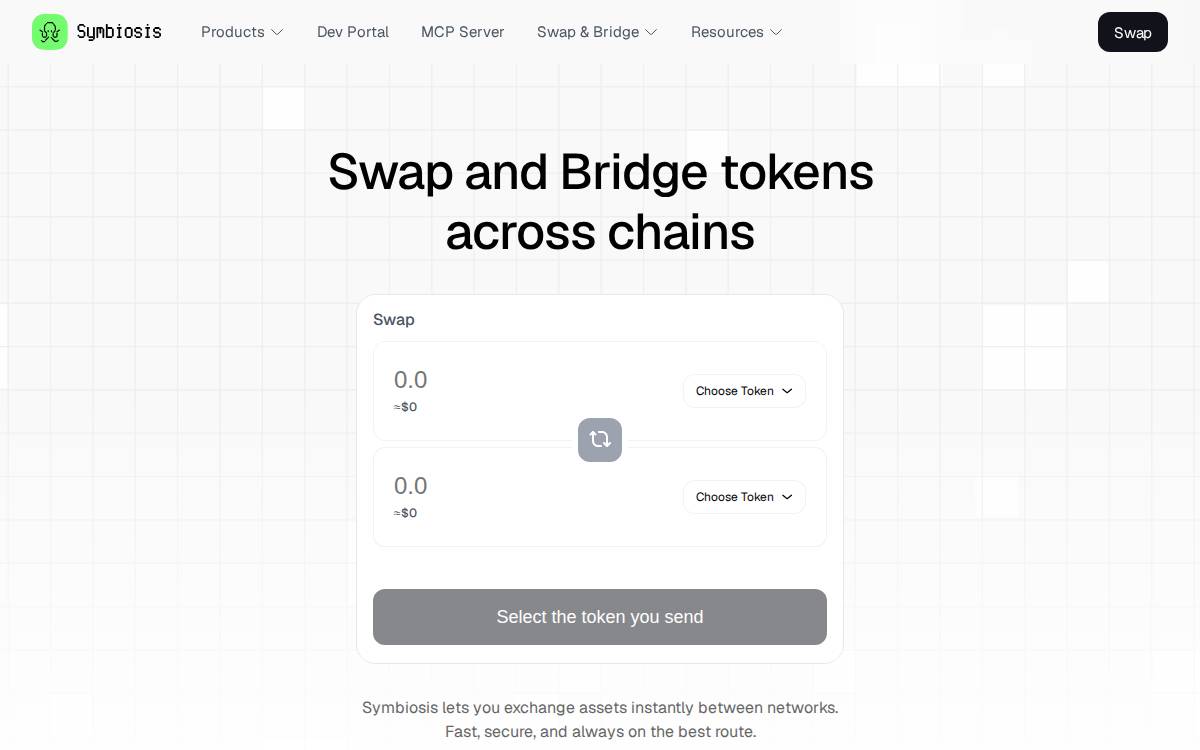 Symbiosis website preview