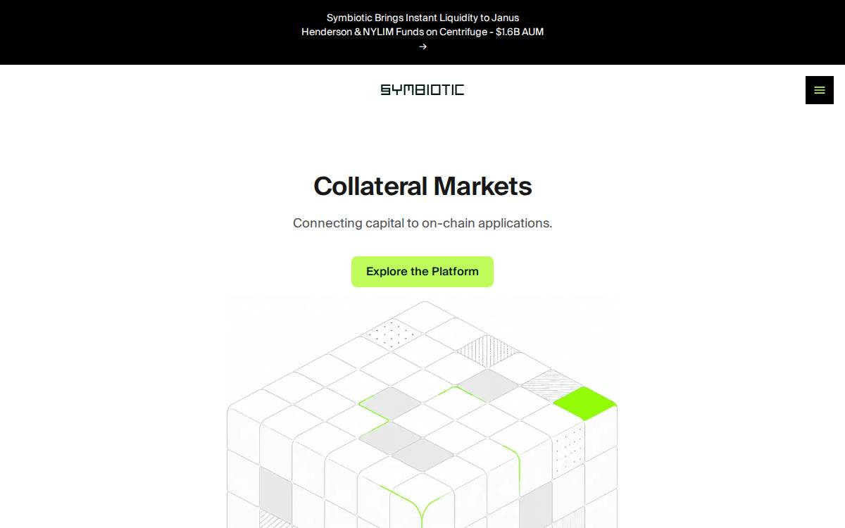 Symbiotic website preview