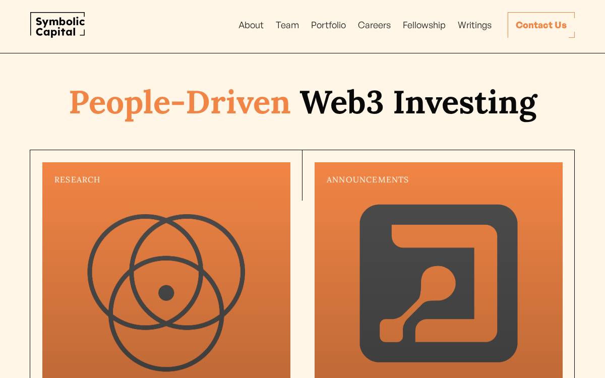 Symbolic website preview