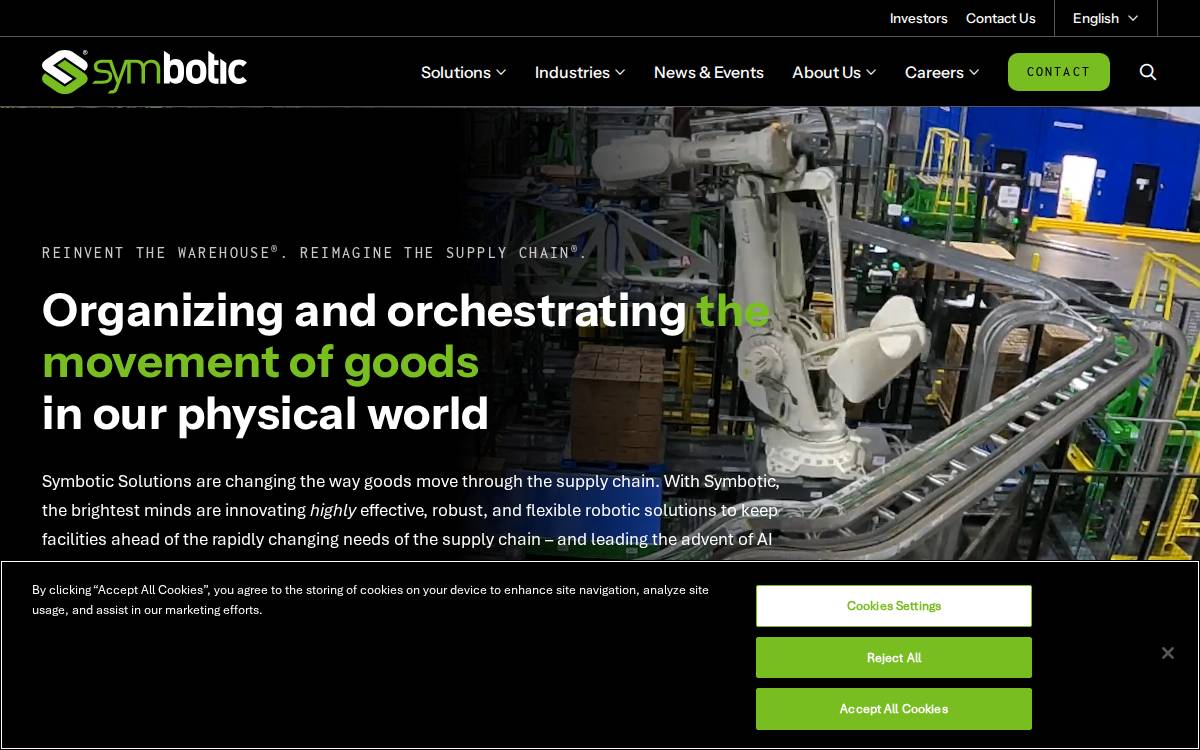 Symbotic website preview