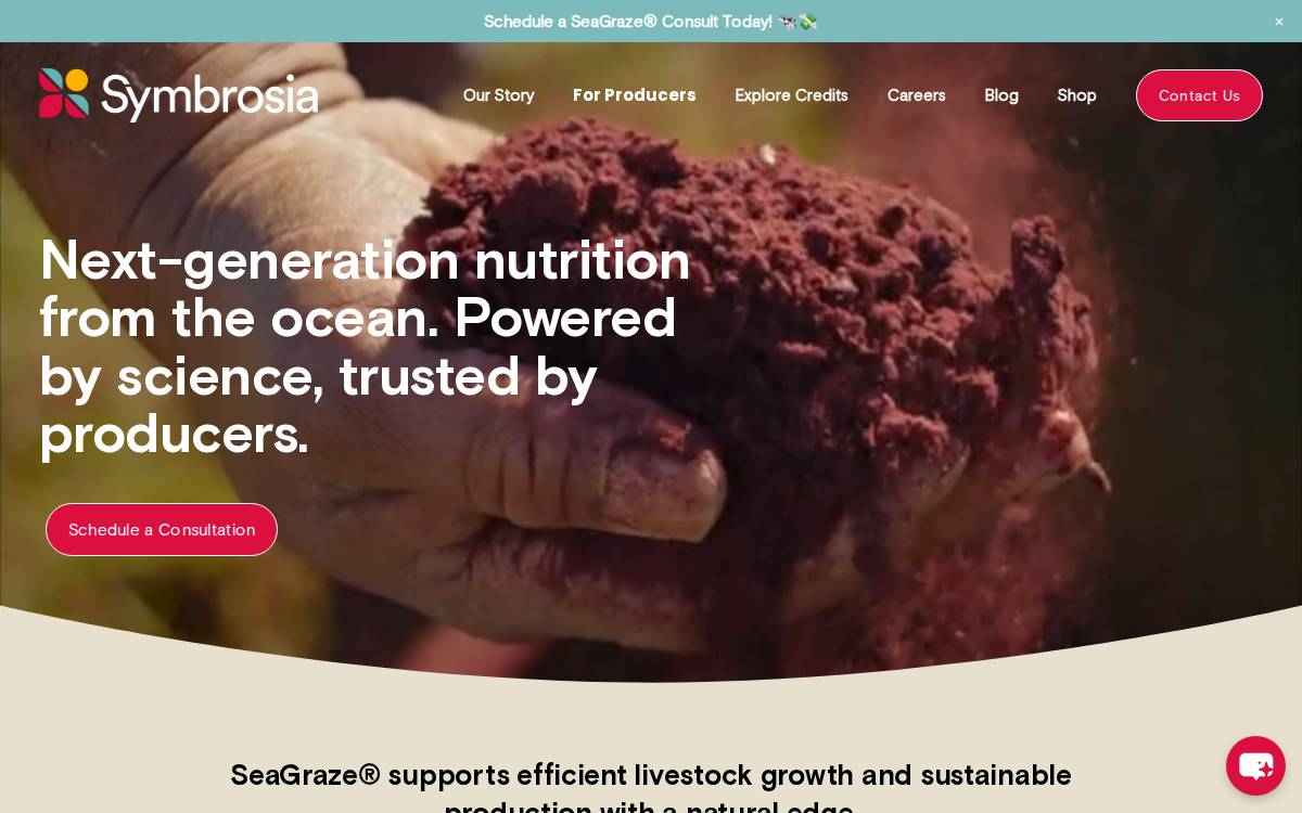 Symbrosia website preview
