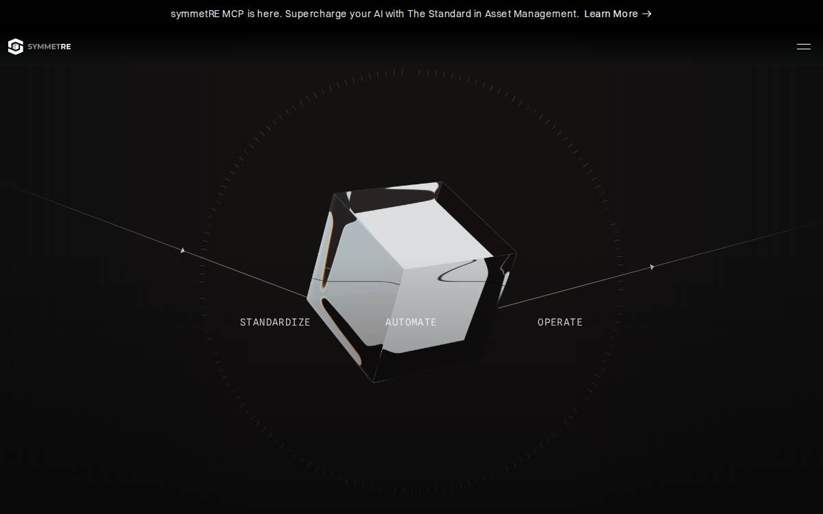 Symmetre website preview