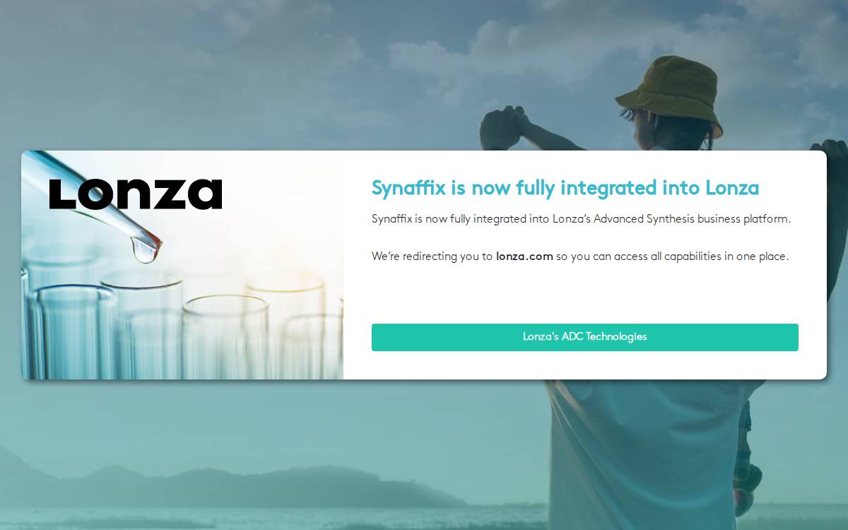 Synaffix website preview