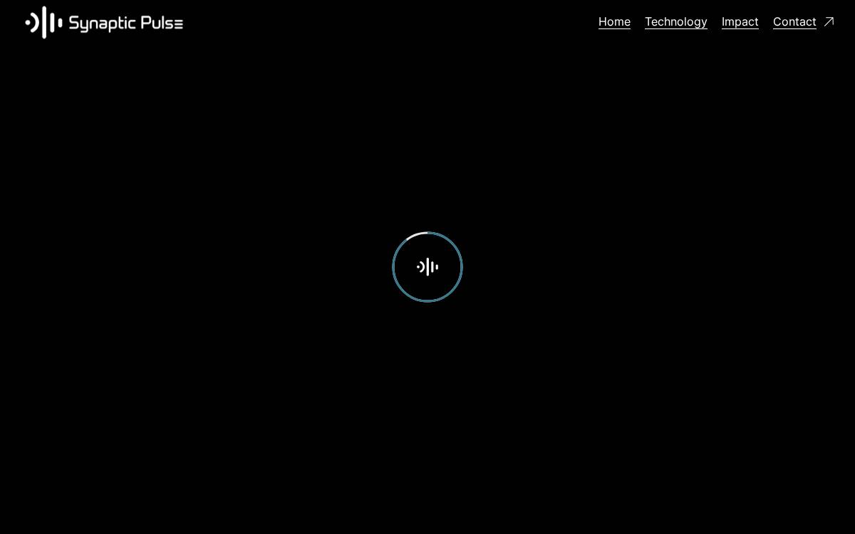 Synapticbionics website preview