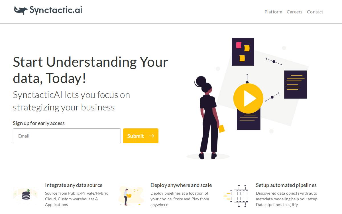 Synctacticai website preview