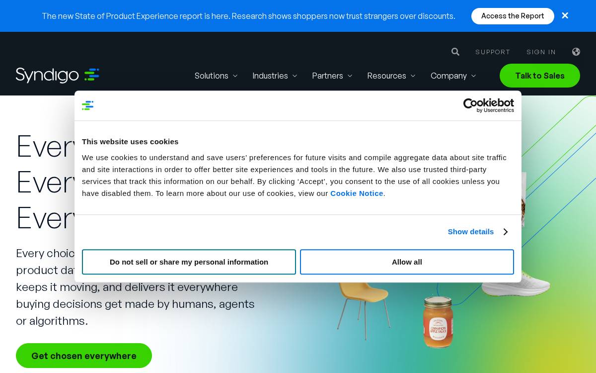 Syndigo website preview