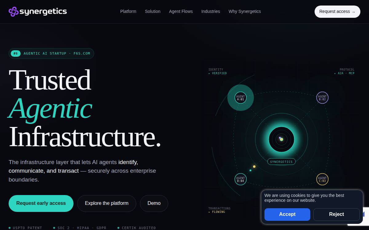 Synergetics website preview