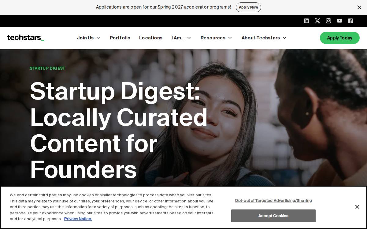 SynergyList website preview