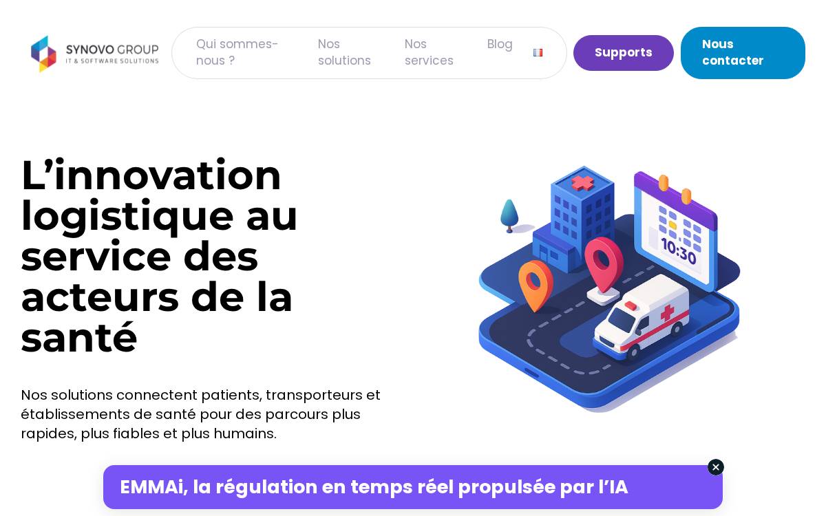Synovo Group website preview