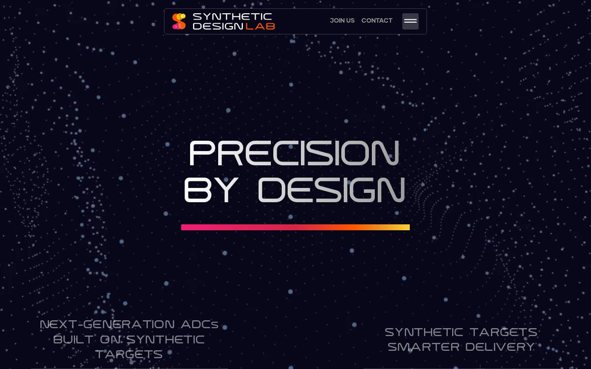 Synthetic Design Lab website preview