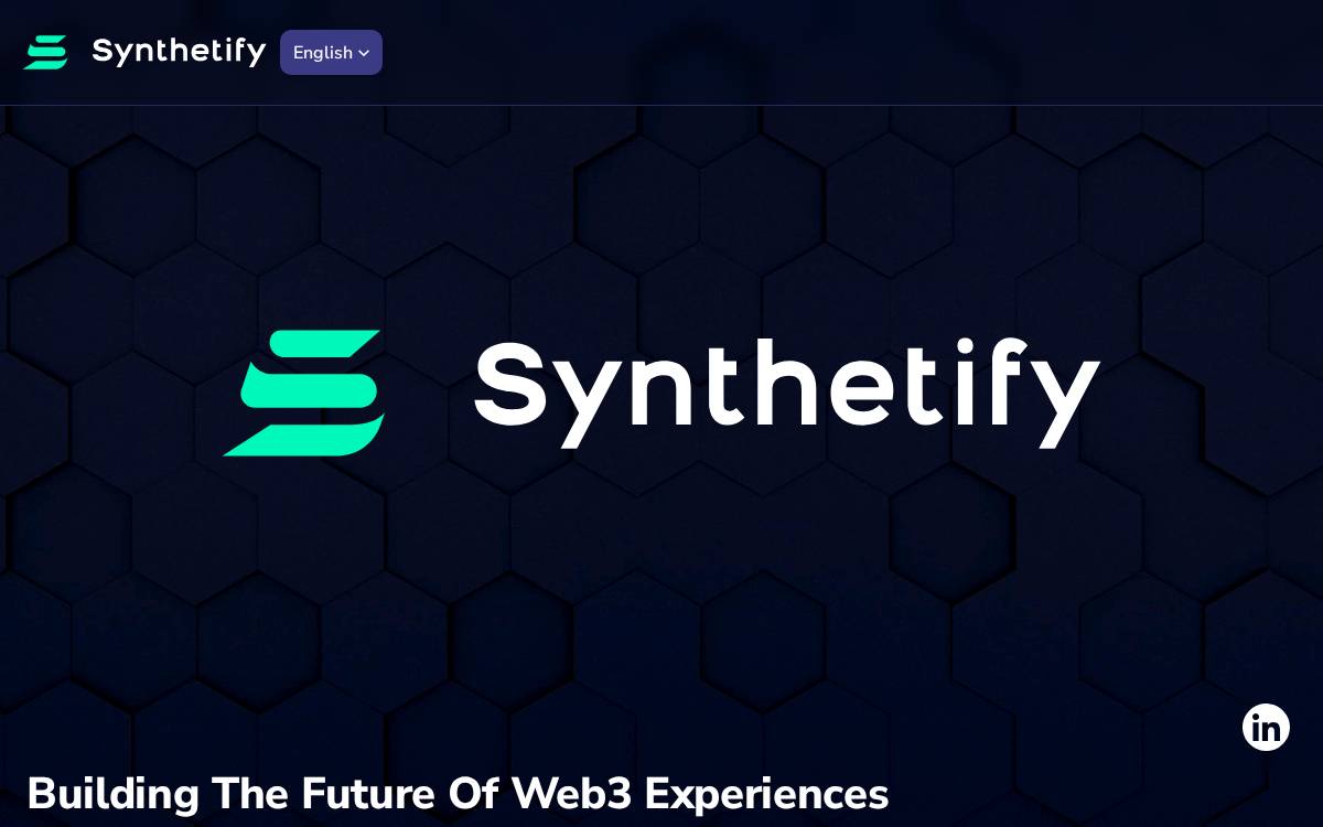Synthetify website preview