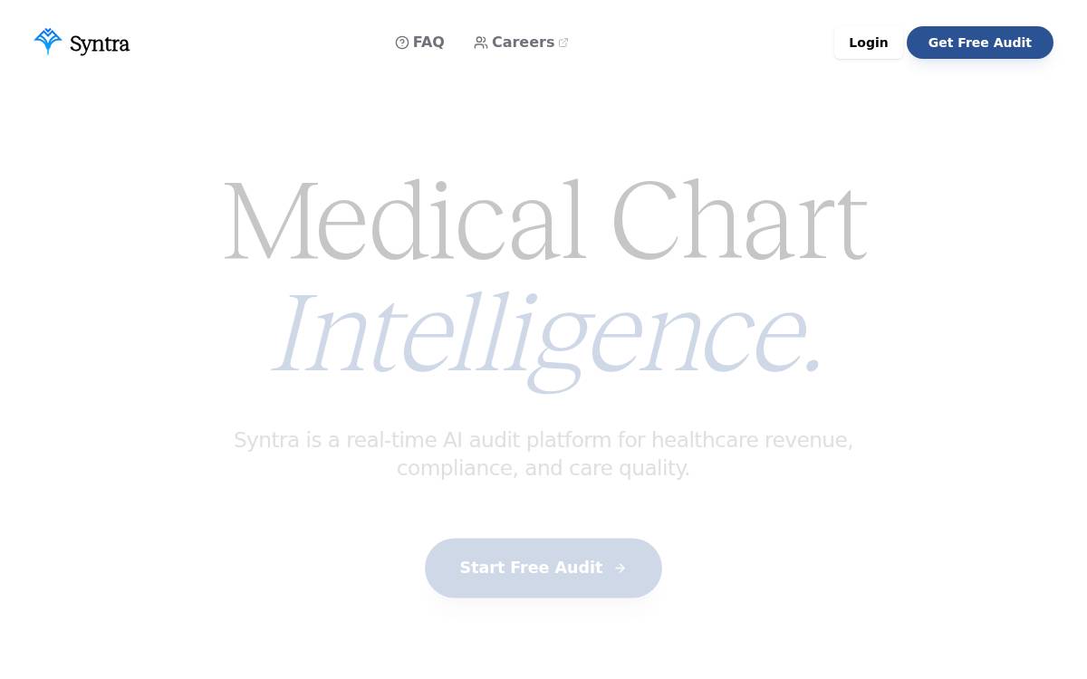 Syntra website preview