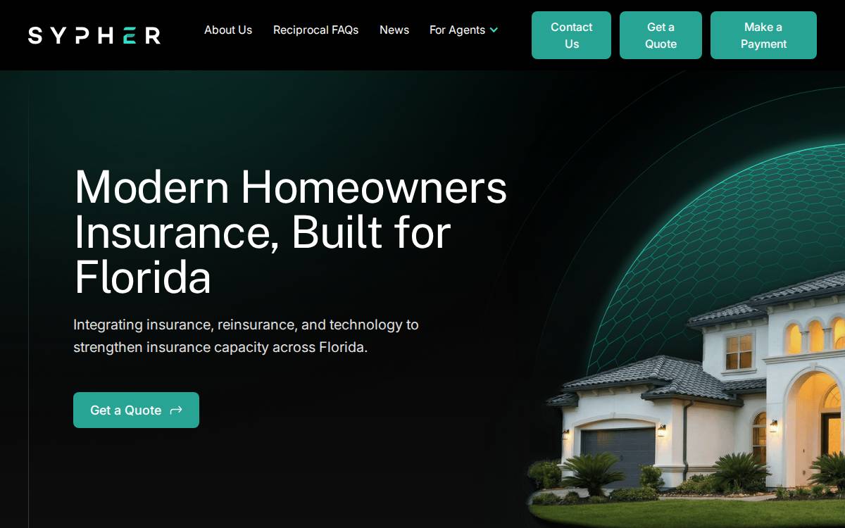 Sypher website preview