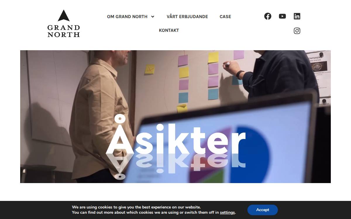 Syre website preview