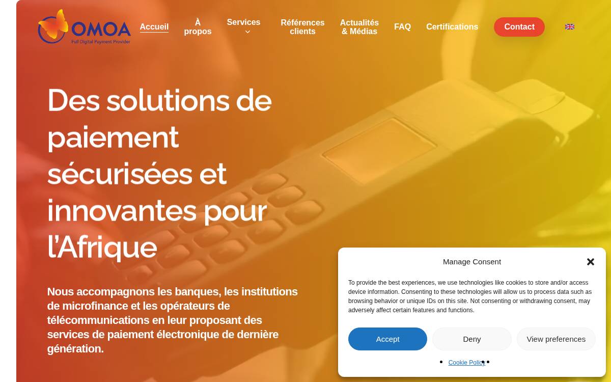Syrse website preview