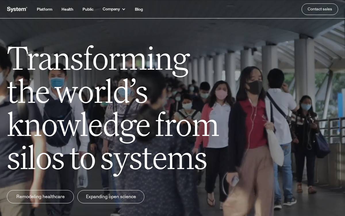 System Inc website preview