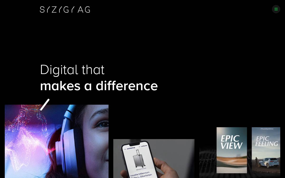 Syzygy Group website preview
