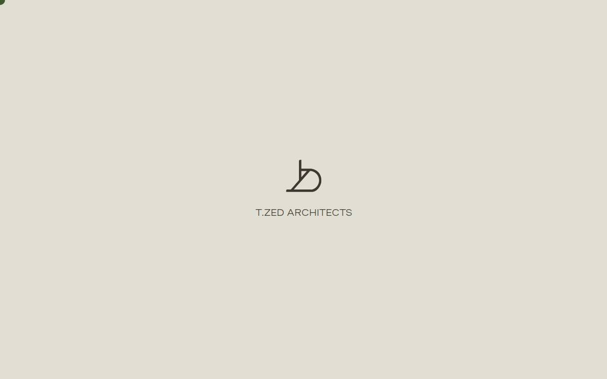 T.ZED Architects website preview