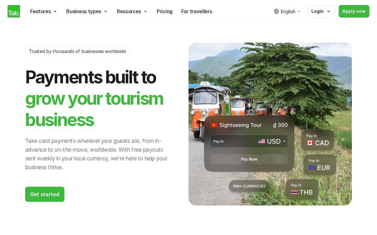 Tab website preview
