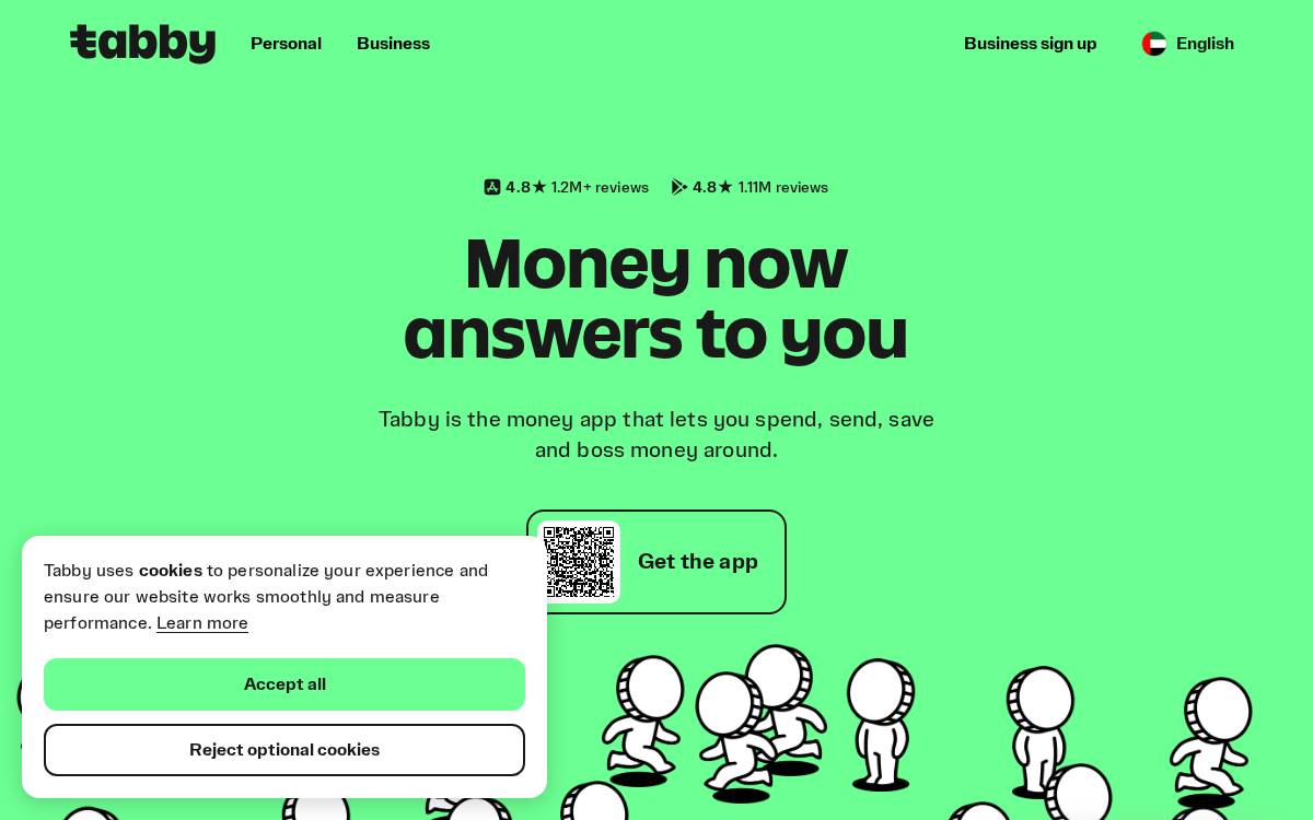 Tabby website preview
